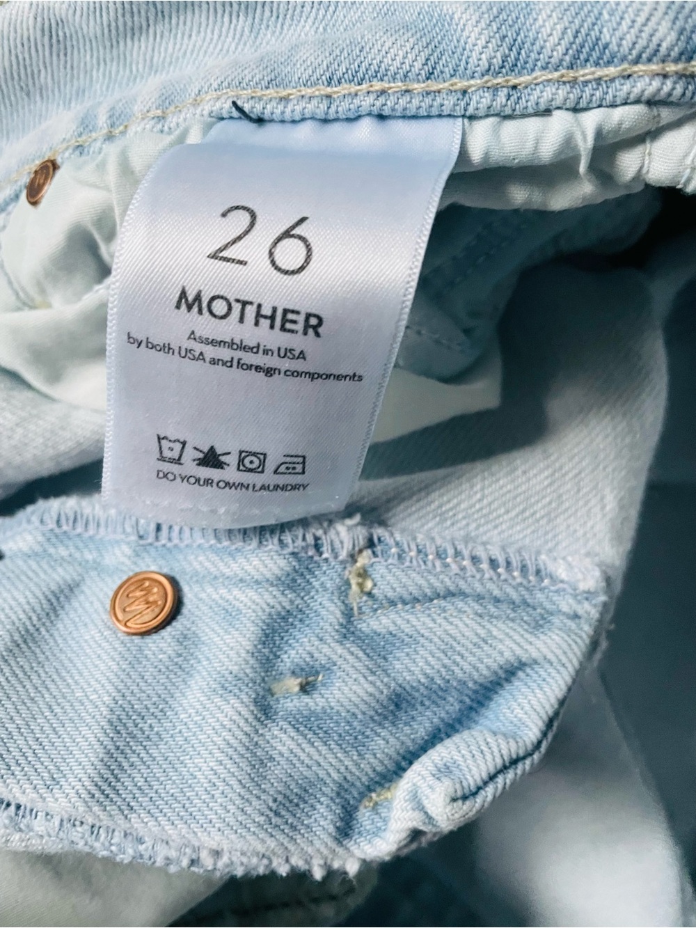 MOTHER Superior High Waisted Straight-Leg Jeans - Picture 5 of 9